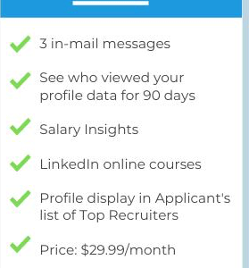 LinkedIn Premium Career 