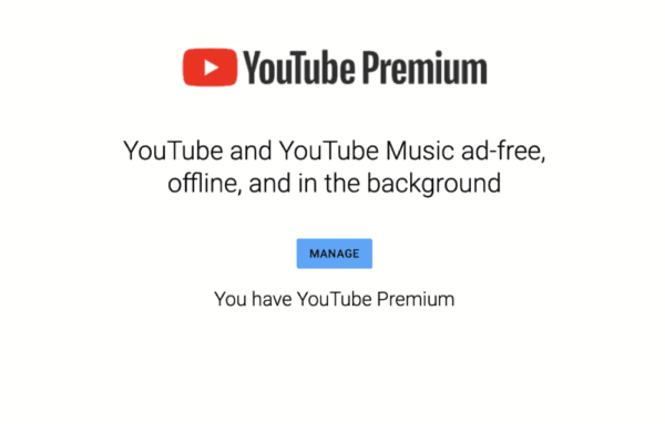 Youtube Premium Annual 12 Month